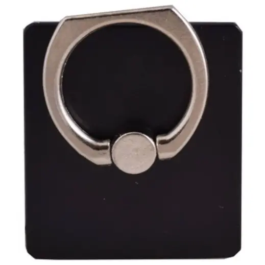 Budget Cellphone Ring & Stand Black Unbranded